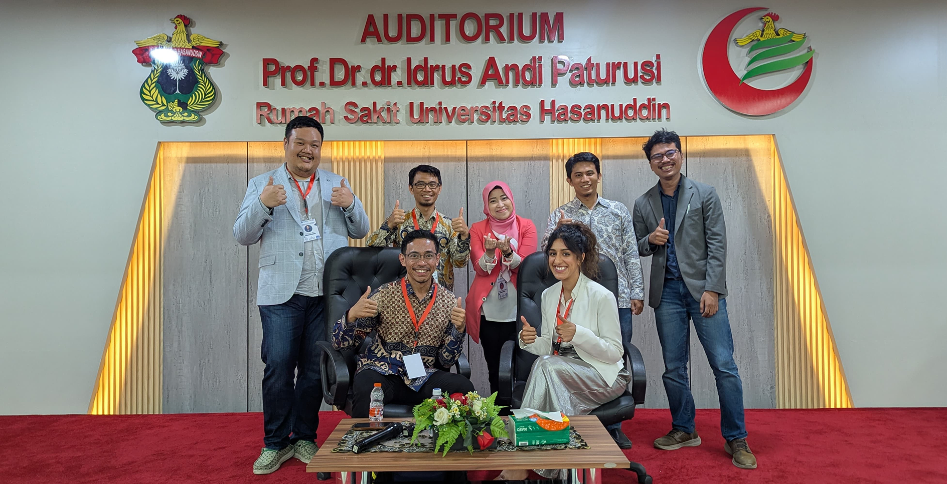 our team banner